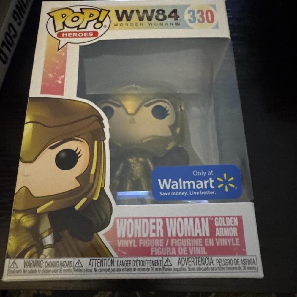 WW84 Wonder Woman Golden Armor Funko Pop